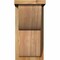 Ekena Millwork Crestline Rough Sawn Corbel w/Backplate, Western Red Cedar, 8"W x 8"D x 16"H COR08X08X16CRE01RWR - alternate 2